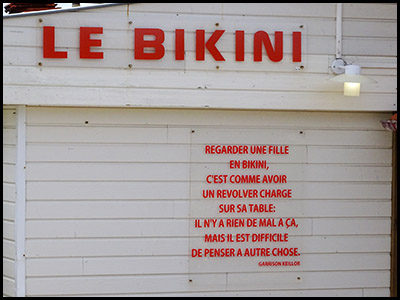 Le Bikini, bar café au Moulleau