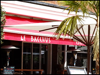 Le Bacchus, bar café au Moulleau