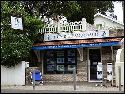 Propriétés du Bassin, agence immobilière au Pyla sur mer